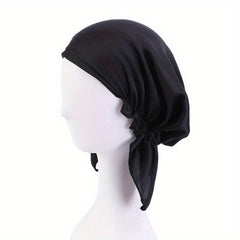 Satin Silky Sleeping Cap for Comfortable Sleep