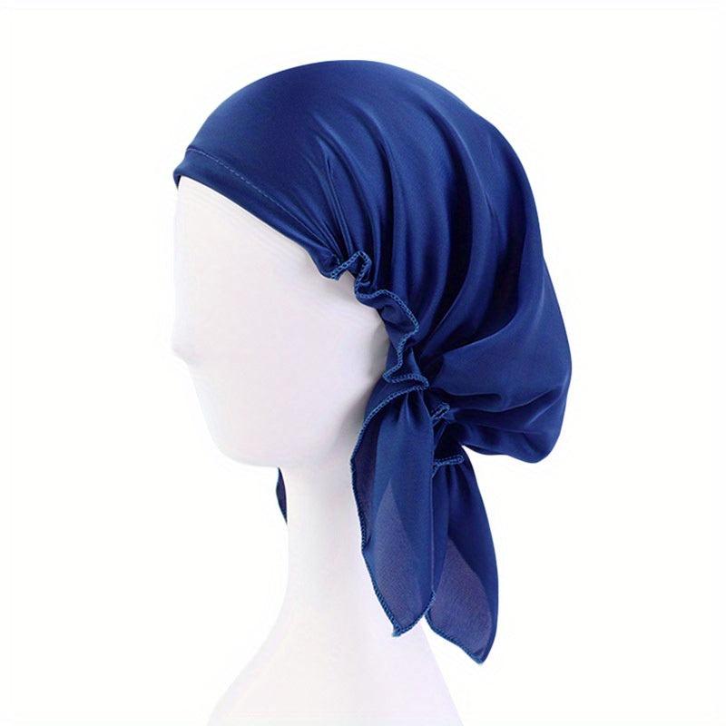 Satin Silky Sleeping Cap for Comfortable Sleep