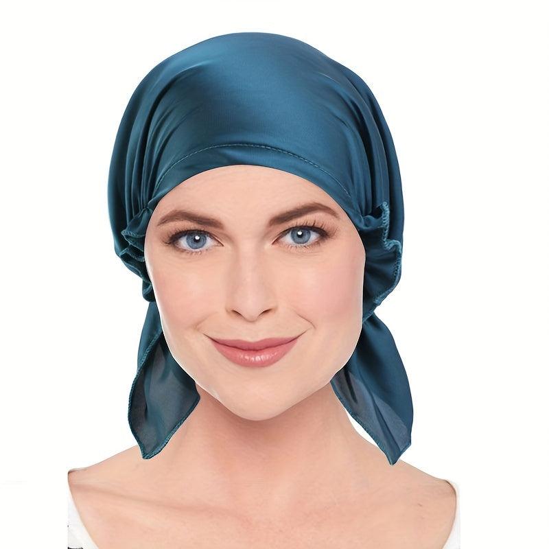 Satin Silky Sleeping Cap for Comfortable Sleep