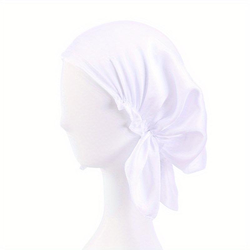 Satin Silky Sleeping Cap for Comfortable Sleep