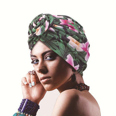 Coiled Shower Caps Waterproof Bath Caps Elastic Band Bath Hair Hat