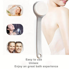 Long Handle Exfoliating Sponge Bath Scrubber Back Body Scrub