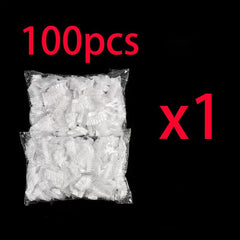 30pcs Clear Waterproof Ear Covers for Bathing and Salon Use