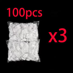 30pcs Clear Waterproof Ear Covers for Bathing and Salon Use