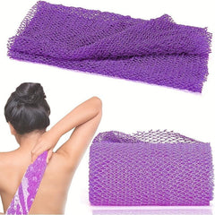 3 African Bath Sponges Exfoliating Shower Scrubber Pink