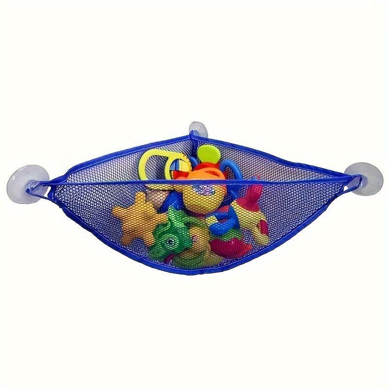 Bath Toy Holder Corner Bath Toy Net Bathtub Toy Shelf Mesh Basket