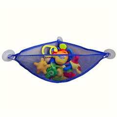 Bath Toy Holder Corner Bath Toy Net Bathtub Toy Shelf Mesh Basket
