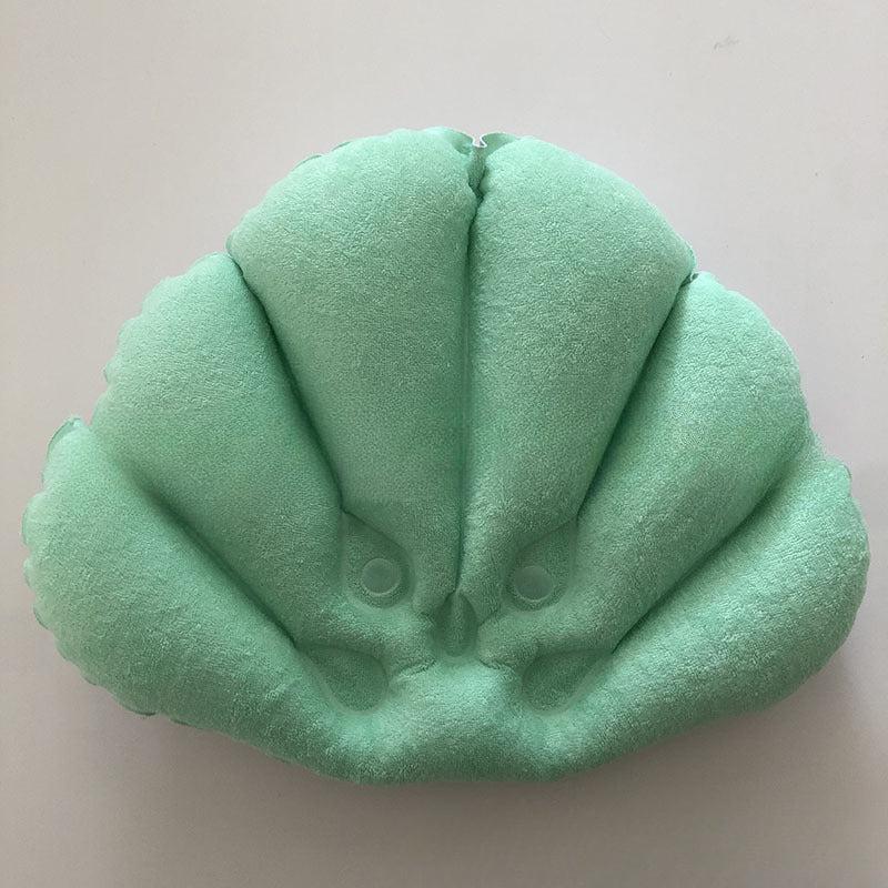 Bath Pillow with Suction Cups for Comfortable Headrest