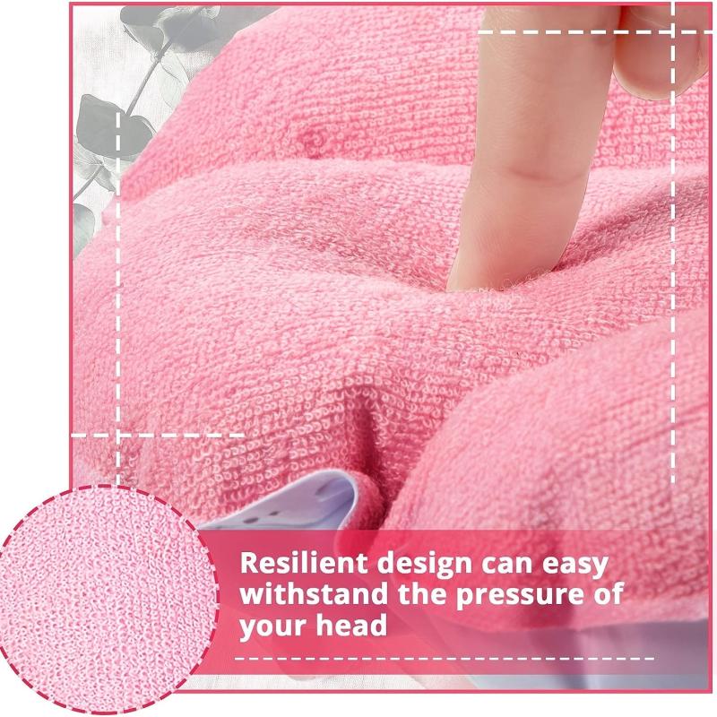 Bath Pillow with Suction Cups for Comfortable Headrest