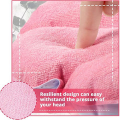 Bath Pillow with Suction Cups for Comfortable Headrest