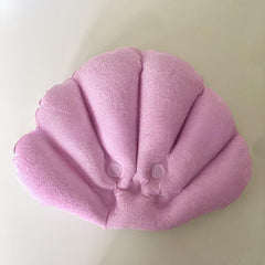 Bath Pillow with Suction Cups for Comfortable Headrest