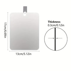 Fogless Shower Mirror for Shaving - Wall Hanging Bathroom Mirror