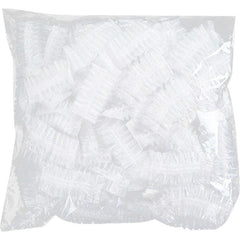 100pcs Disposable Ear Covers Waterproof Ear Protectors Clear Ear Caps
