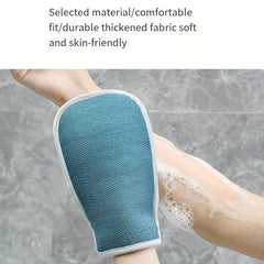 3 Pcs Exfoliating Back Scrubber Set - Cleanse Skin, Relax Body