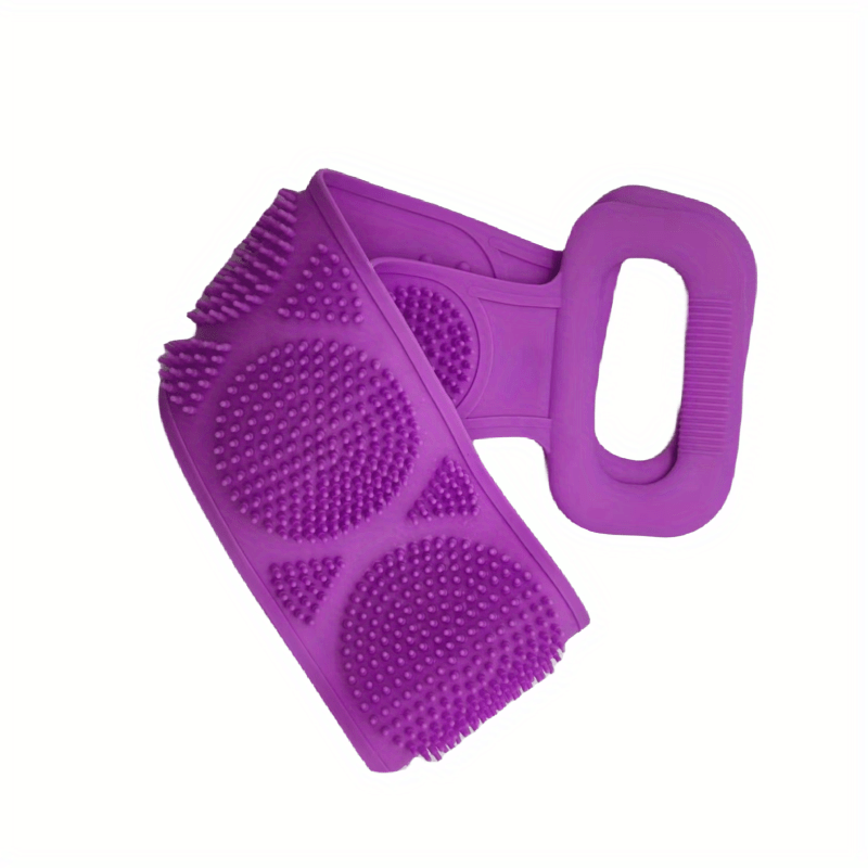 Silicone Back Scrub Towel Exfoliating Massage Shower Washer