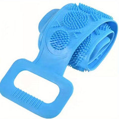 Silicone Back Scrub Towel Exfoliating Massage Shower Washer
