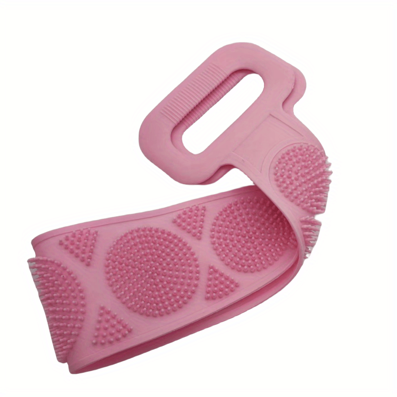 Silicone Back Scrub Towel Exfoliating Massage Shower Washer