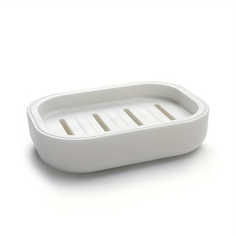 Self Draining Soap Dish Holder Easy to Clean for Shower Bathroom Kitchen