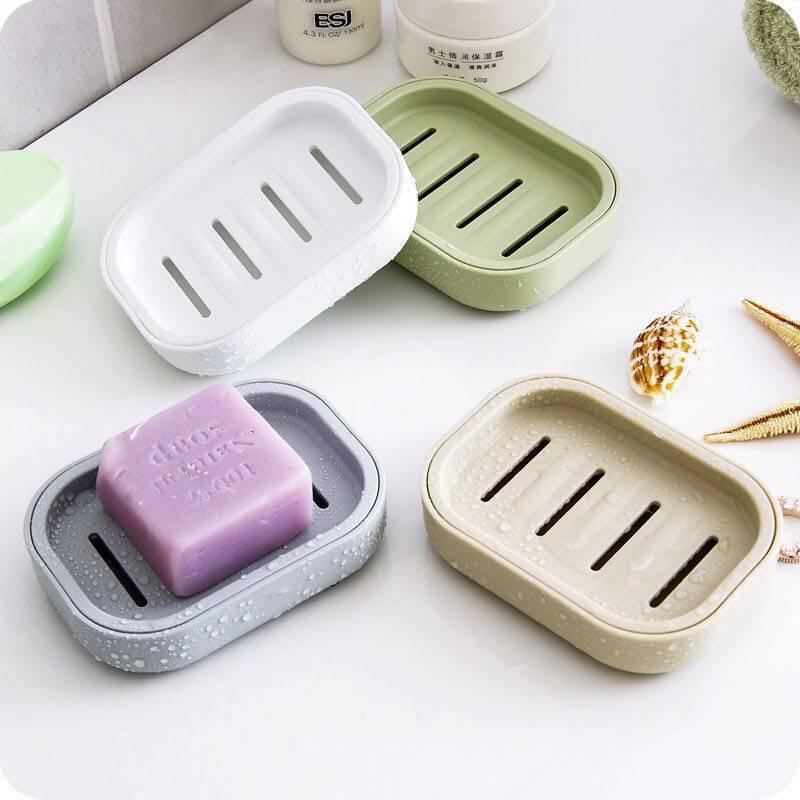 Self Draining Soap Dish Holder Easy to Clean for Shower Bathroom Kitchen