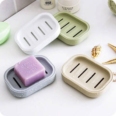Self Draining Soap Dish Holder Easy to Clean for Shower Bathroom Kitchen