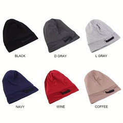 Satin Lined Bonnet Sleep Cap Hair Wrap for Curly Hair Solid