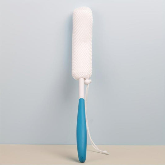 Back Scrubber Shower Lotion Applicator Long Handle Bath Sponge