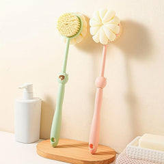 Long Handle Back Scrubber Double Sided Shower Brush