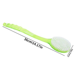 Exfoliating Brush with Long Handle for Deep Clean, Invigorates Skin