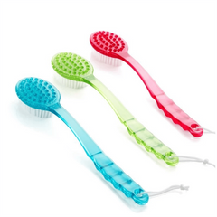 Exfoliating Brush with Long Handle for Deep Clean, Invigorates Skin