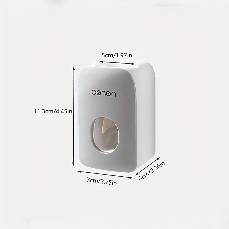 Toothpaste Dispenser with Suction Pad for Family Bathroom