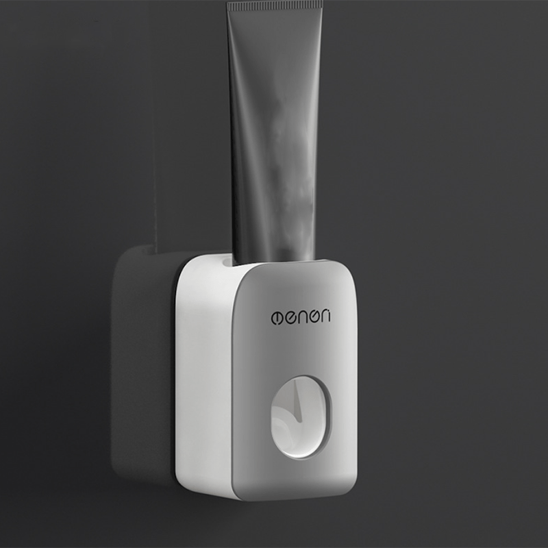 Toothpaste Dispenser with Suction Pad for Family Bathroom
