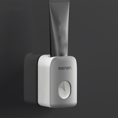 Toothpaste Dispenser with Suction Pad for Family Bathroom
