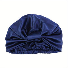 Silk Sleep Bonnet Cap for Curly & Long Hair Care Women's Night Hat