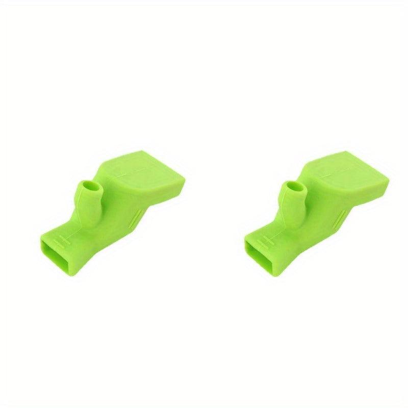 2pcs Silicone Faucet Extenders Kitchen Bathroom Sink Accessories