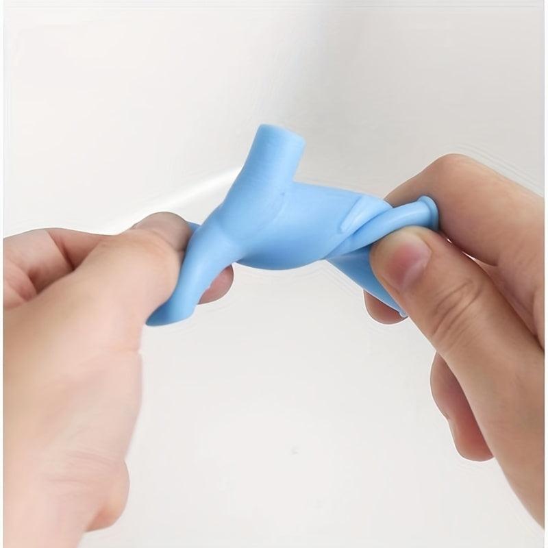 2pcs Silicone Faucet Extenders Kitchen Bathroom Sink Accessories