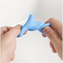 2pcs Silicone Faucet Extenders Kitchen Bathroom Sink Accessories