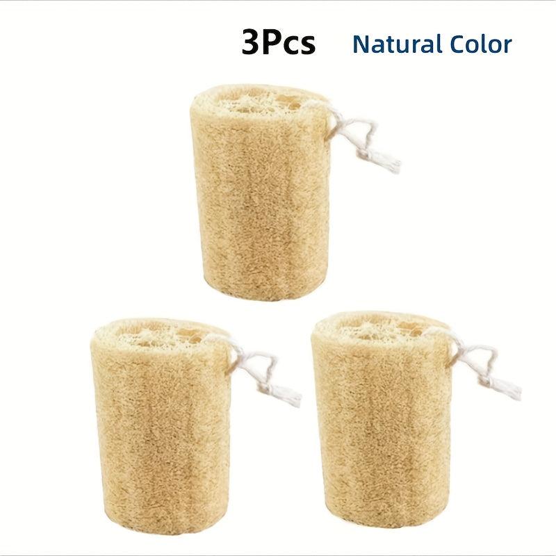 Natural Loofa Bath Brush On A Stick Long Wooden Handle Loofah Back Scrubber