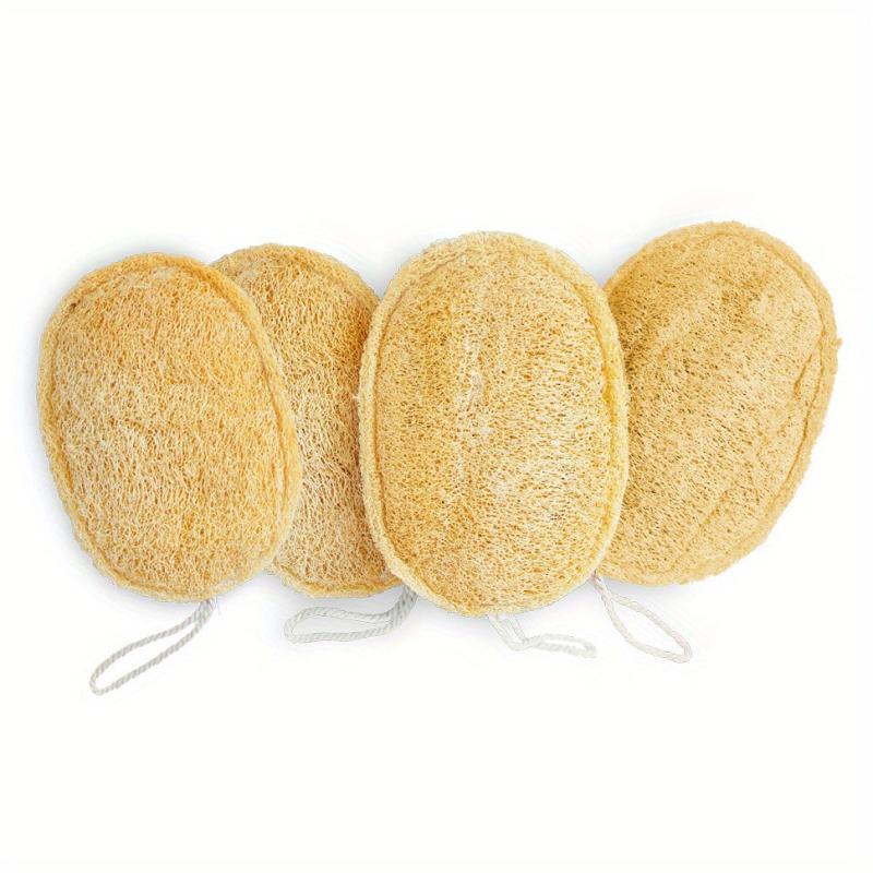 Exfoliating Loofah Sponge Set for Showering Spa Facial Cleansing
