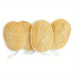 Exfoliating Loofah Sponge Set for Showering Spa Facial Cleansing