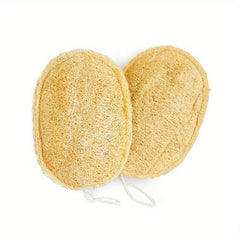 Exfoliating Loofah Sponge Set for Showering Spa Facial Cleansing