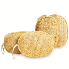 Exfoliating Loofah Sponge Set for Showering Spa Facial Cleansing