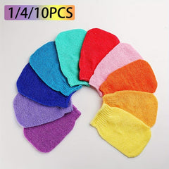 Skin Exfoliation Bath Gloves for Men & Women
