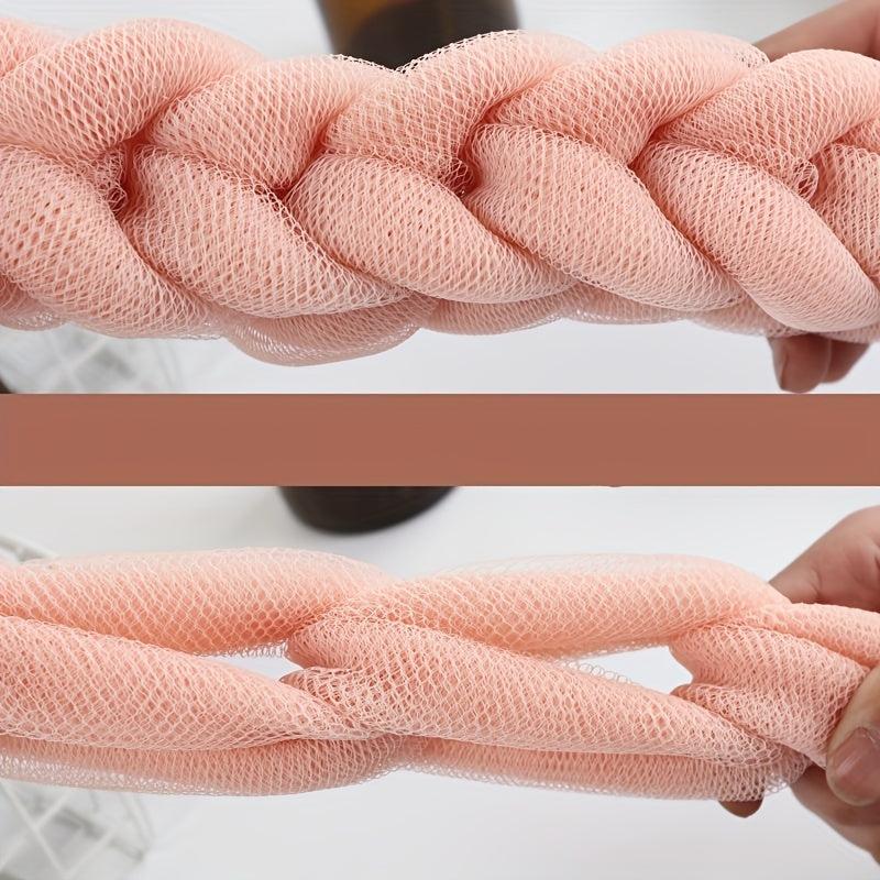 Bath Brush Back Bath Sponge Shower Body Exfoliate Strap