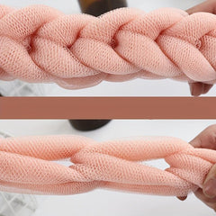 Bath Brush Back Bath Sponge Shower Body Exfoliate Strap