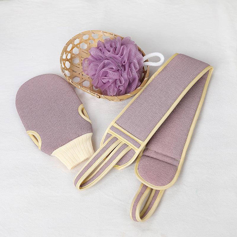 3pc Exfoliating Body Scrubber Set for Women & Men