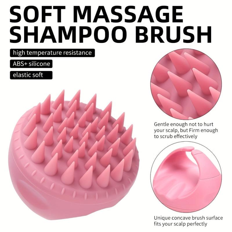 Scalp Scrubber Shampoo Brush Massager Clean Scalp Comb Hair Washing Brush