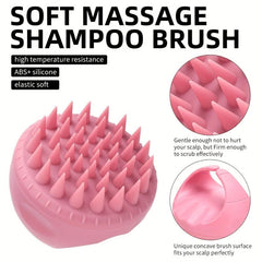 Scalp Scrubber Shampoo Brush Massager Clean Scalp Comb Hair Washing Brush