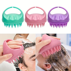 Scalp Scrubber Shampoo Brush Massager Clean Scalp Comb Hair Washing Brush