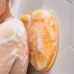Silicone Bath Exfoliating Wash Massage Pad with Suction Cups