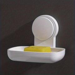 Double Suction Cup Soap Holder No Drill